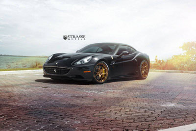 Ferrari California �� ������ �� Strasse Wheels